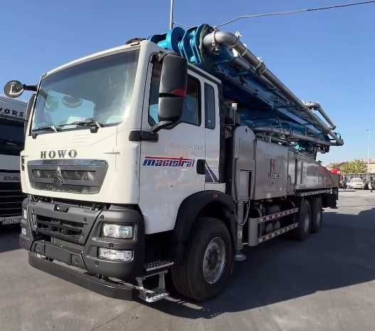 JIUHE бетононасос корейский бренд китайский зборка с гарантией 38-52 м