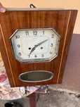Westfalia Vand ceas de perete cu pendul. Retro, vintage, antic.