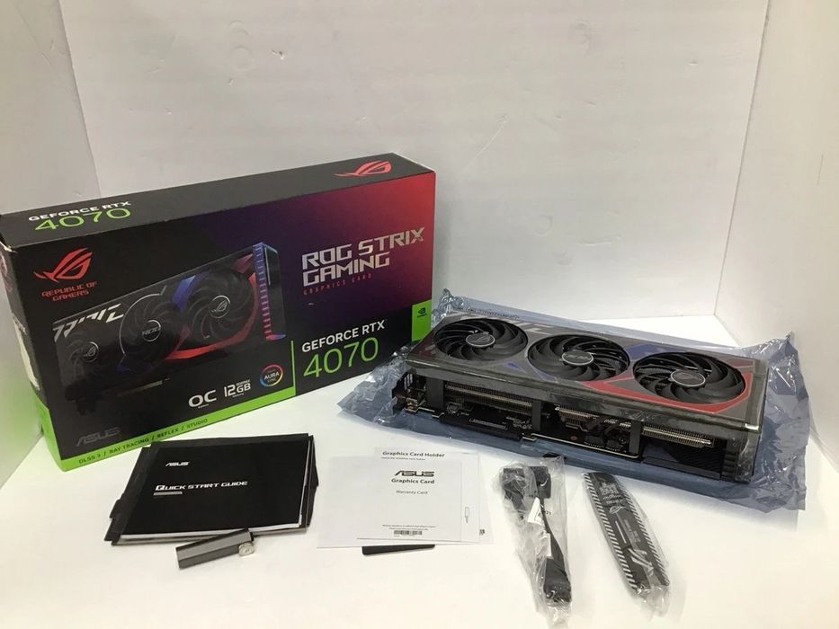 Rtx 4070 Asus Rog Strix Oc  12GB   Гаранция!