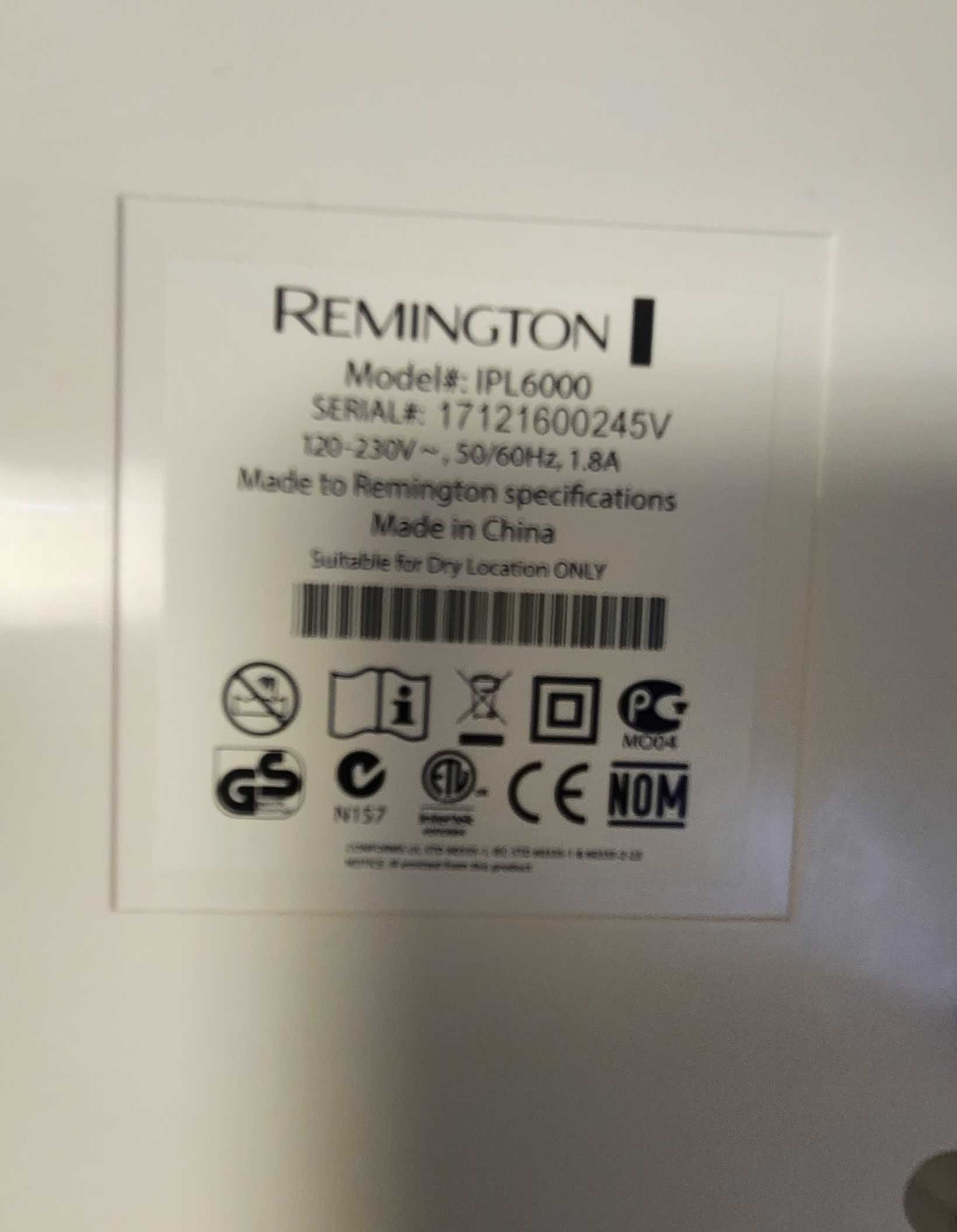 Epilator laser Remington IPL 6000 epilare definitiva cu 4 rezerve