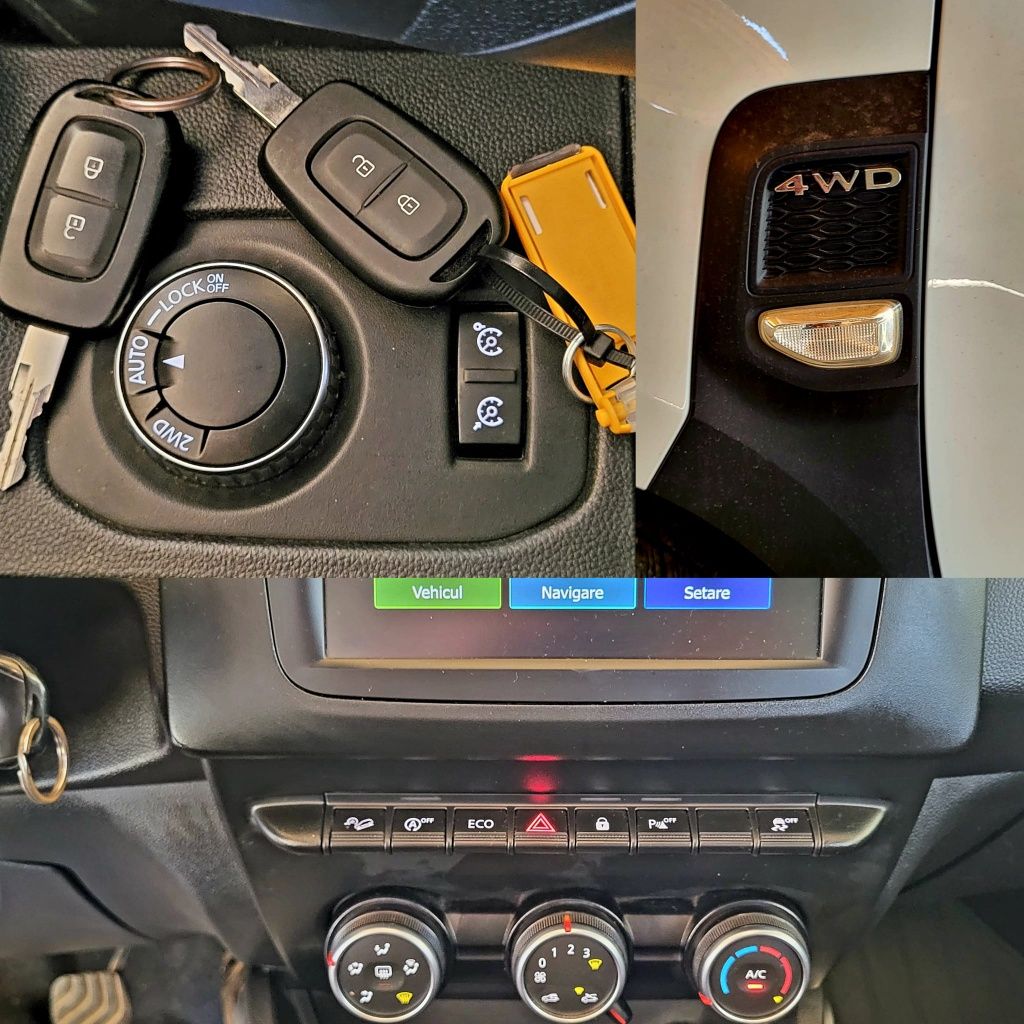 Duster 4x4 1.3 130 cp masina este înmatriculată  Accept și unele vari