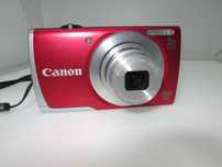 Canon PowerShot A2500 фотоапарат камера в отлично състояние червен