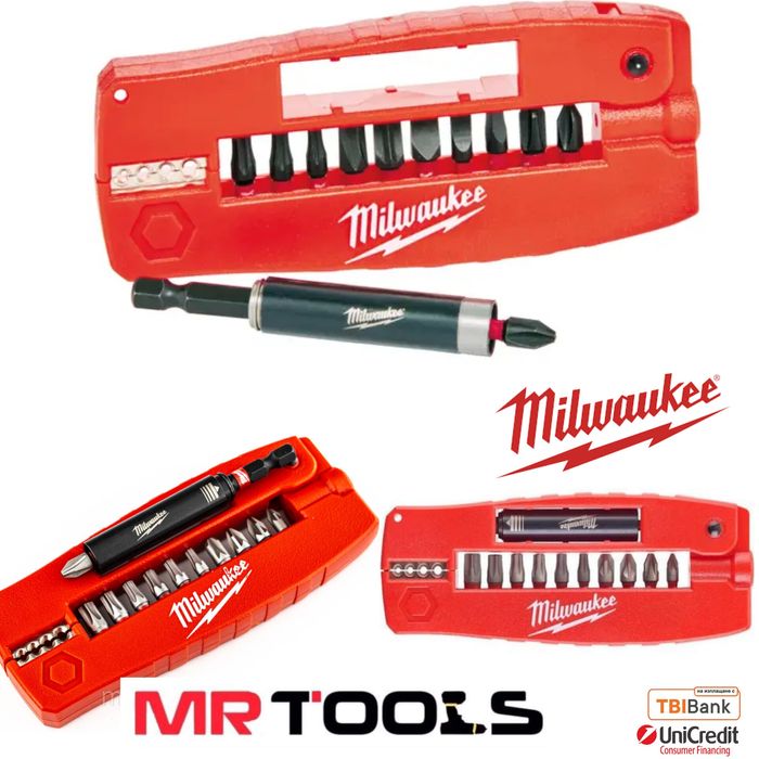 Milwaukee Комплект Ударни Накрайници 12 части