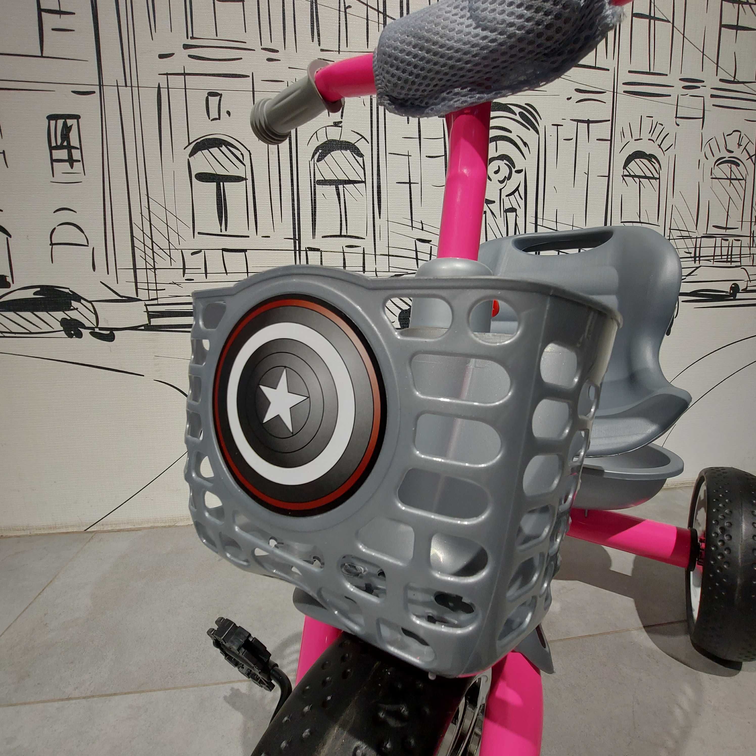 Детский Трехколесный  Велосипед "Капитан Америка" от компании "Future"