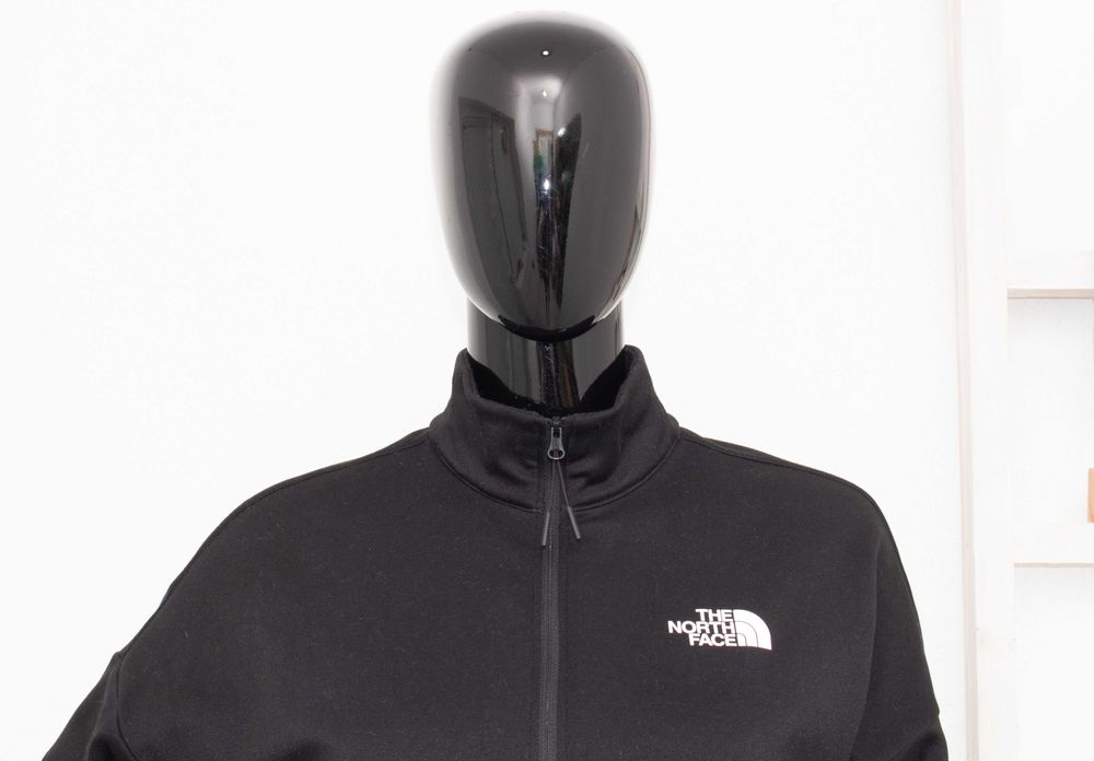 The North Face оригинална дамска блуза черна 1/2 цип овърсайз S