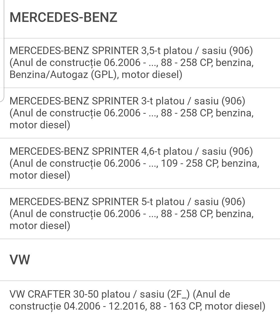 Carlig Remorcare Sprinter 2006 - 2025 MODEL ȘASIU ROȚI DUBLE BOSAL NOU