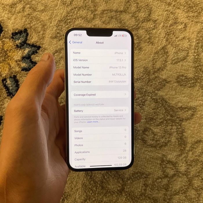 Iphone 13 pro 128 ideal ochilmagan