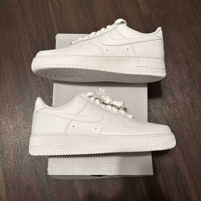 -199,99 RON- Airforce 1 Low Albi - Orice Masura - Verificare Colet