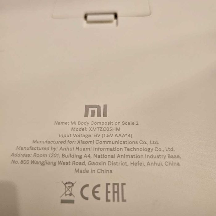 Cantar Xiaomi Mi Body Composition Scale 2 - precizie la gram
