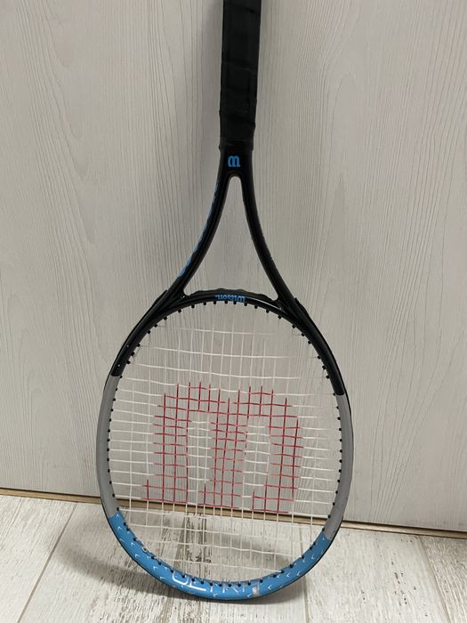 Детска тенис ракета Wilson ULTRA 25 V3.0 Junior /Черно-Синя-Сива/