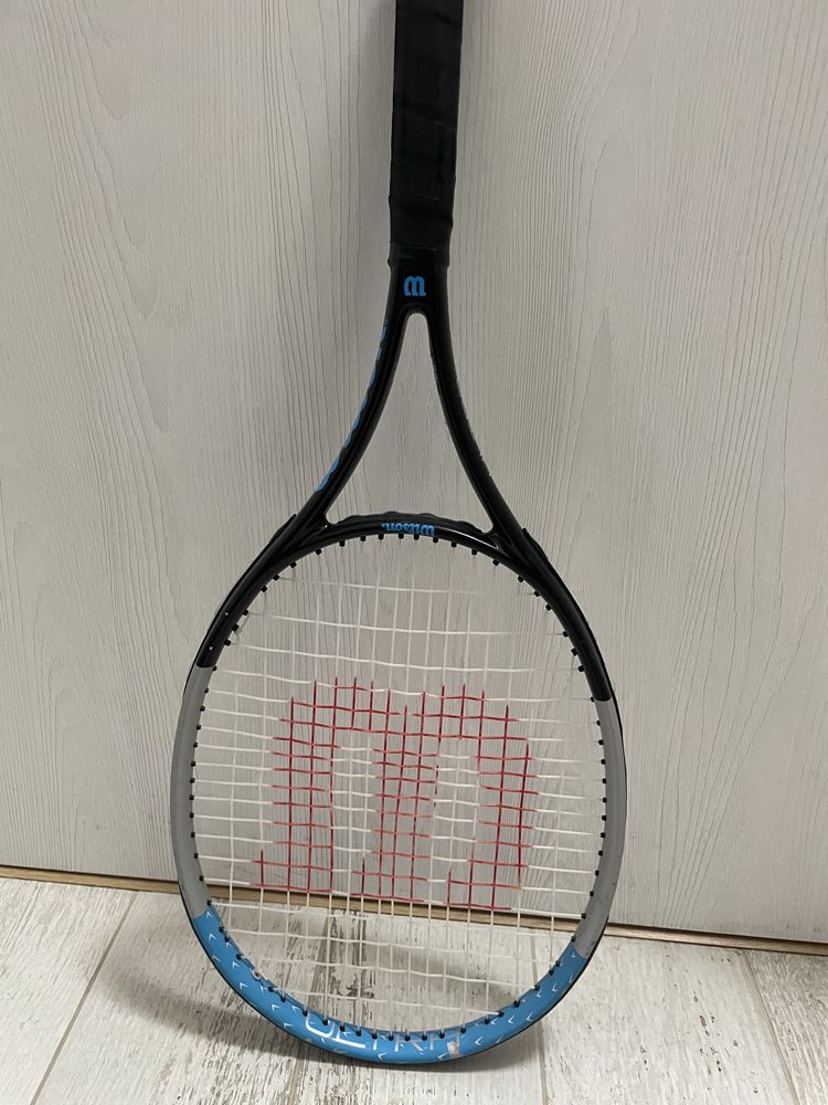 Детска тенис ракета Wilson ULTRA 25  V3.0 Junior /Черно-Синя-Сива/