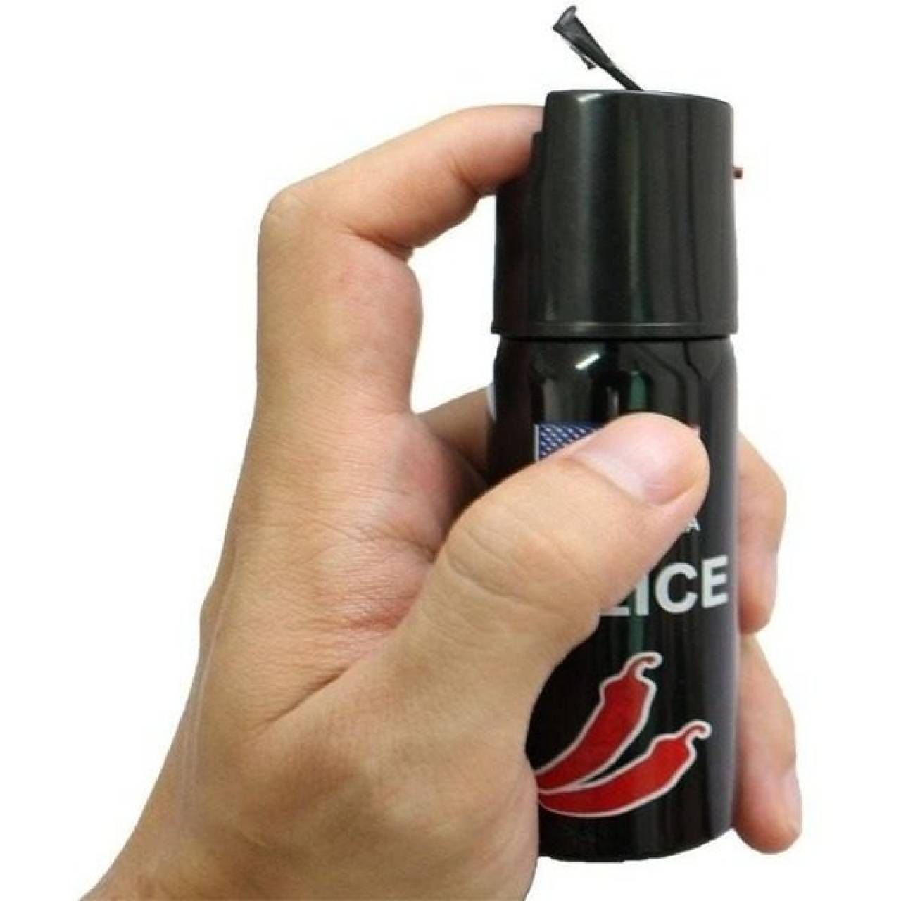 Spray paralizant Police cu ardei iute pentru autoaparare 60 ML