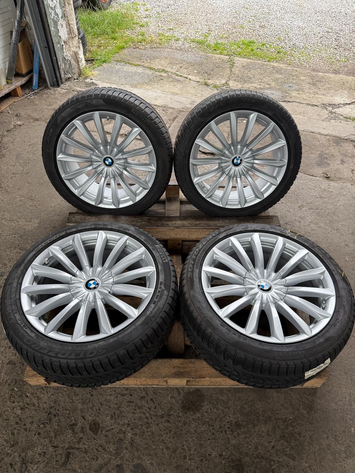 Jante originale BMW seria 7 G11 G12 style 620 cu anvelope 245/45 R19