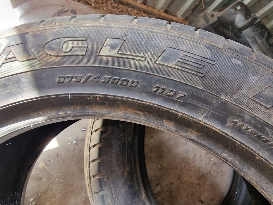 Vând 2 cauciucuri vara 275.45.20
