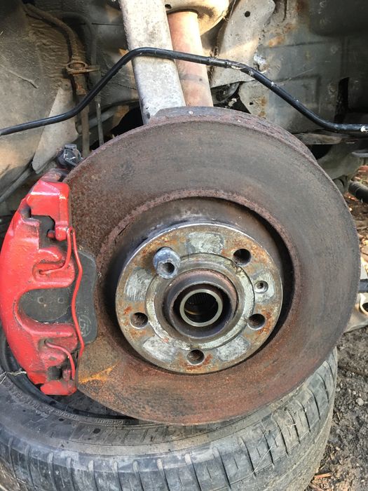 Предни спирачки от Audi a4 b6 BEX 312mmm