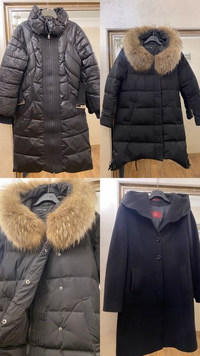 Женские куртки пуховики, пальто