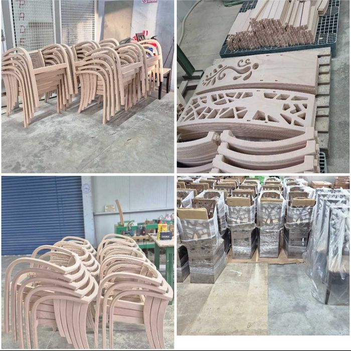 Слоести детайли за столове