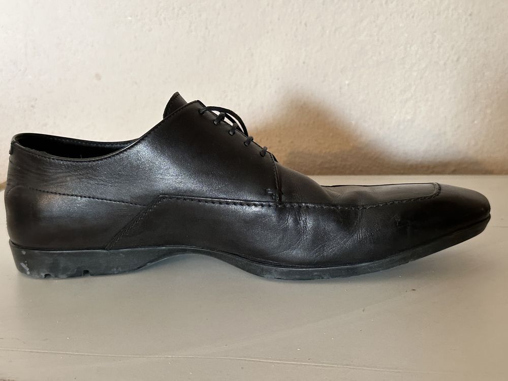 Оригинални обувки Hugo Boss от естествена кожа