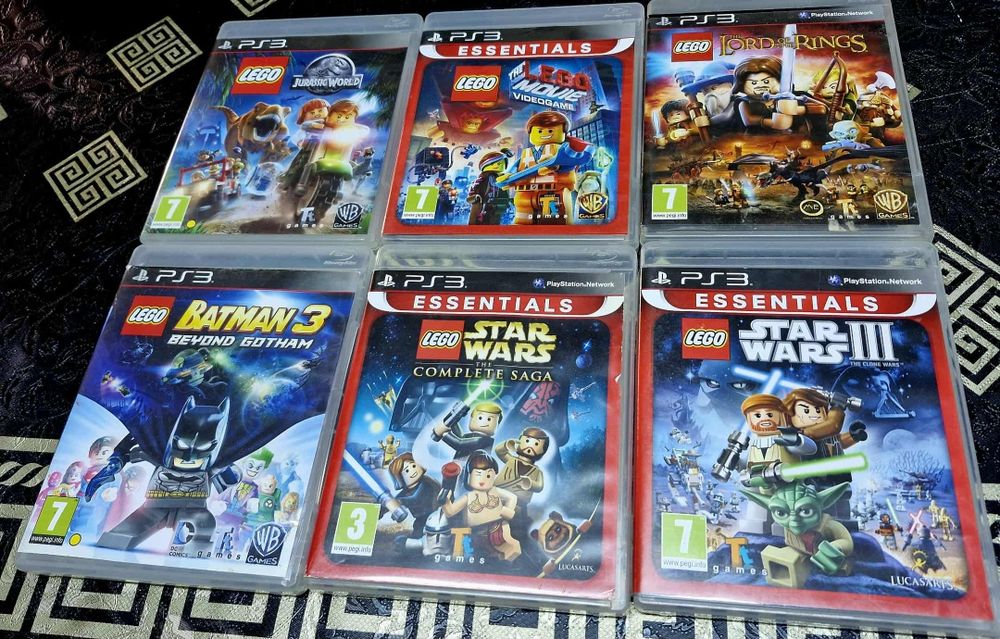 Lego/Dragonball/G force/Ratchet/Cars/Toystory/Transformers/Ben10 PS 3