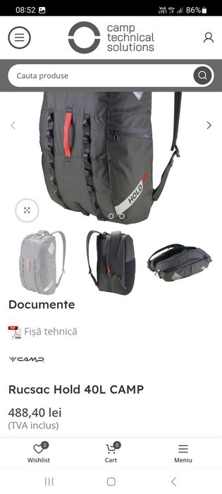 Rucsac Hold 40 l