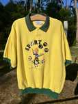 FOARTE RAR Tricou Polo Vintage Iceberg anii 80 Made in Italy - XXL