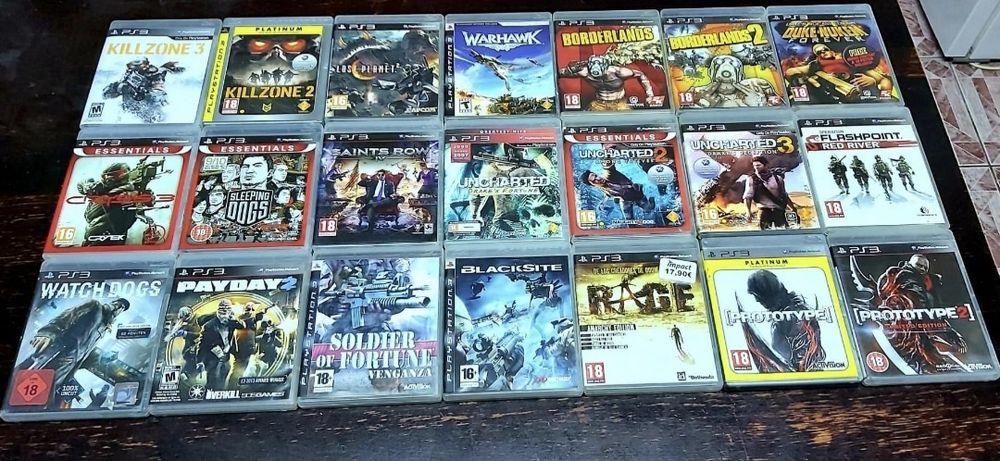 Call of duty/Watch Dogs/Rage/Mafia2/Farcry/Prototype PS 3