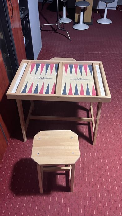 Table de lemn | backgammon wooden table | Custom Tables EU