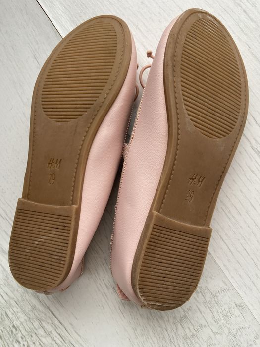 Балеринки HM, цвят пудра, 29 номер