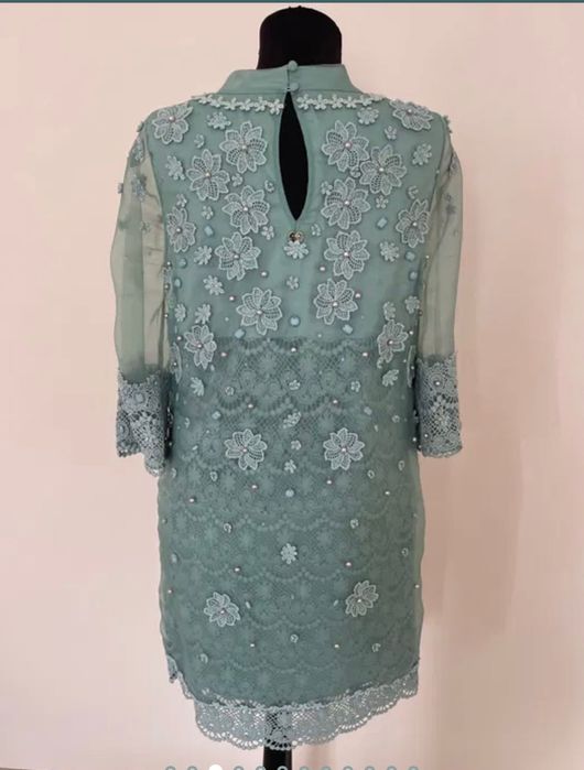 Рокля на Twin Set, резедаво зелено