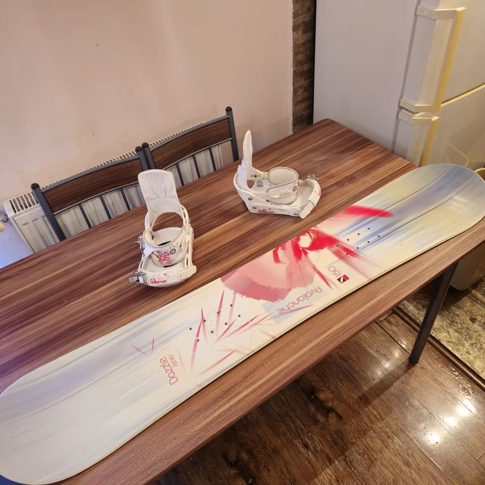 Placa Snowboard Avalanche Dazzle 150 cm cu legaturi Salomon M