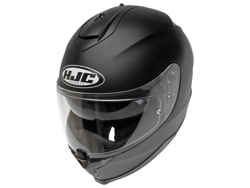 Casca moto HJC C70 cu 5 stele SHARP - casca negru mat - NOUA