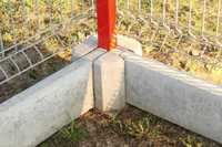 Основа бетон за ОГРАДА с мрежа или с метални профили --ФУНДАМЕНТ