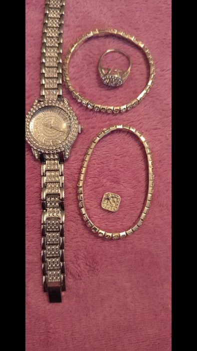 Set bijuterii argintiu