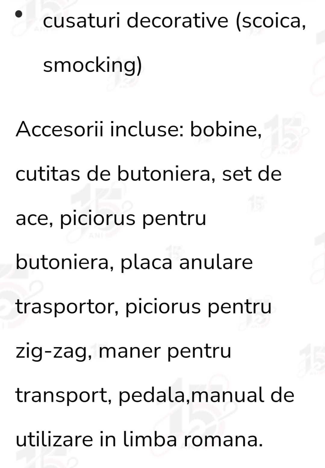 Vand masina cusut NOUA (Sigilata)