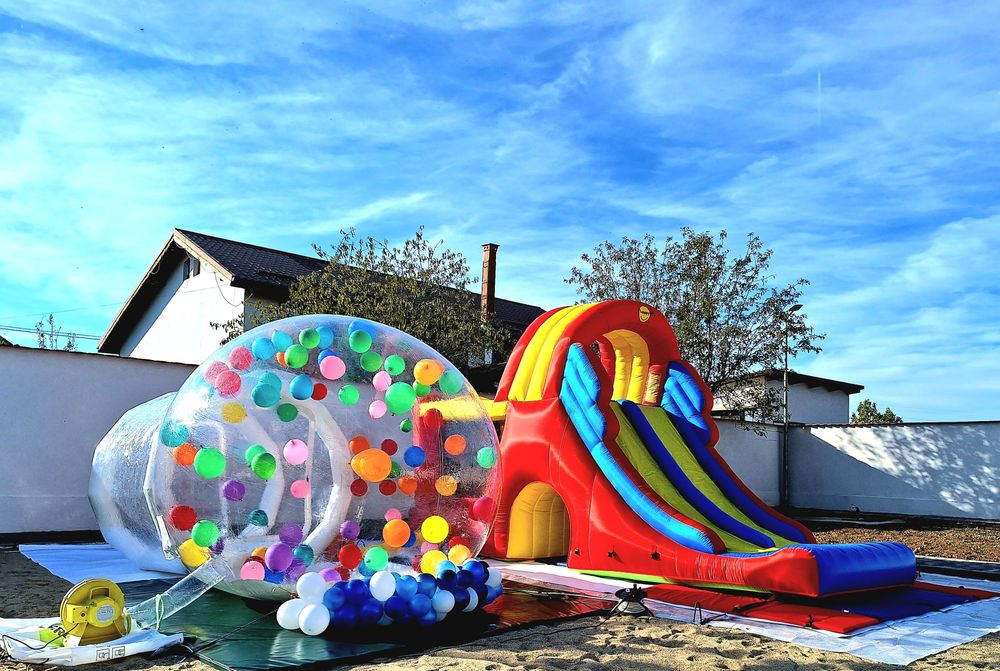 Topogan (tobogan) - Bubble house - Foto corner - Vata de zahar - Popc