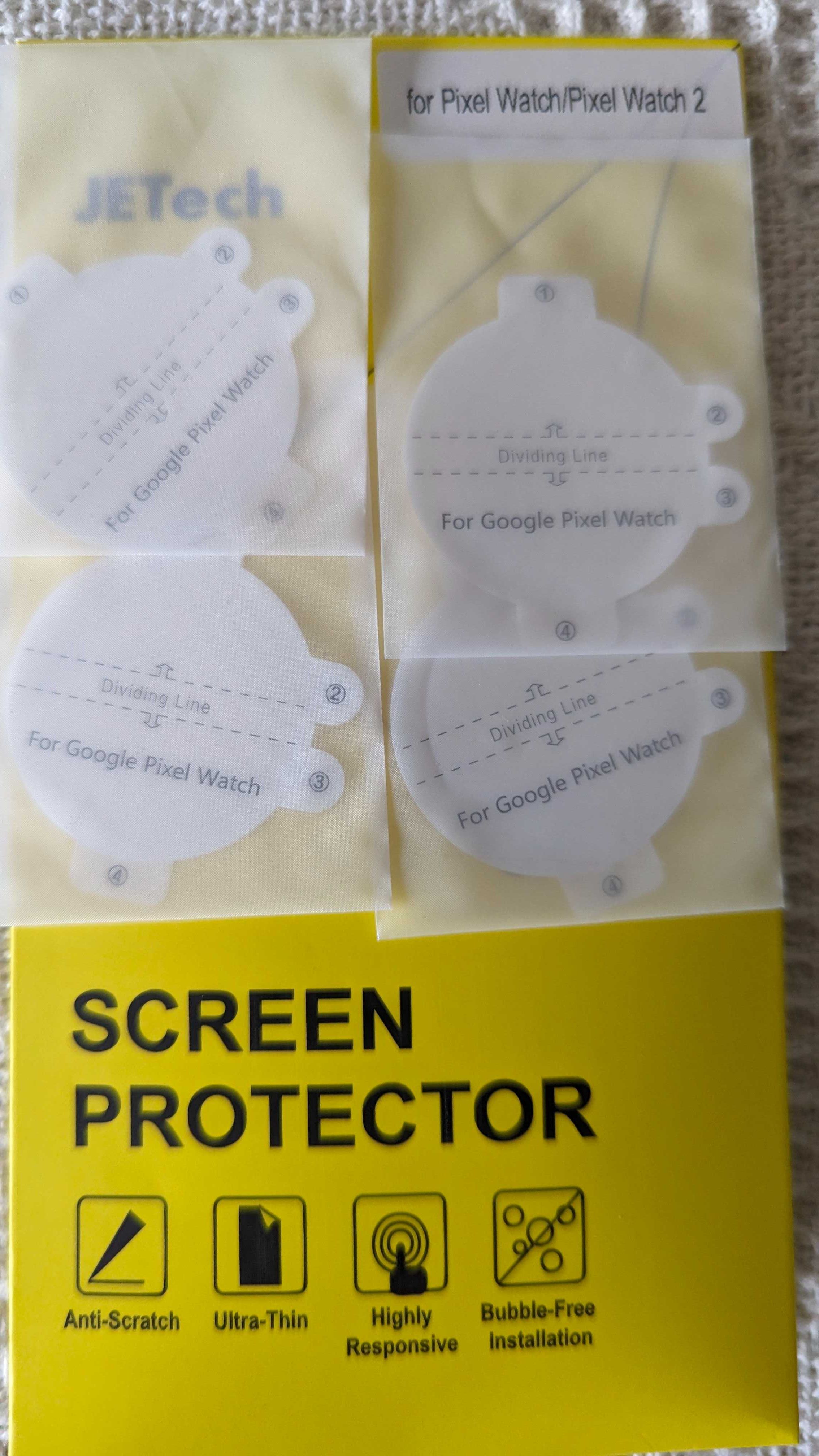 Screen Protector Film за Google Pixel Watch и Pixel Watch 2 протектор
