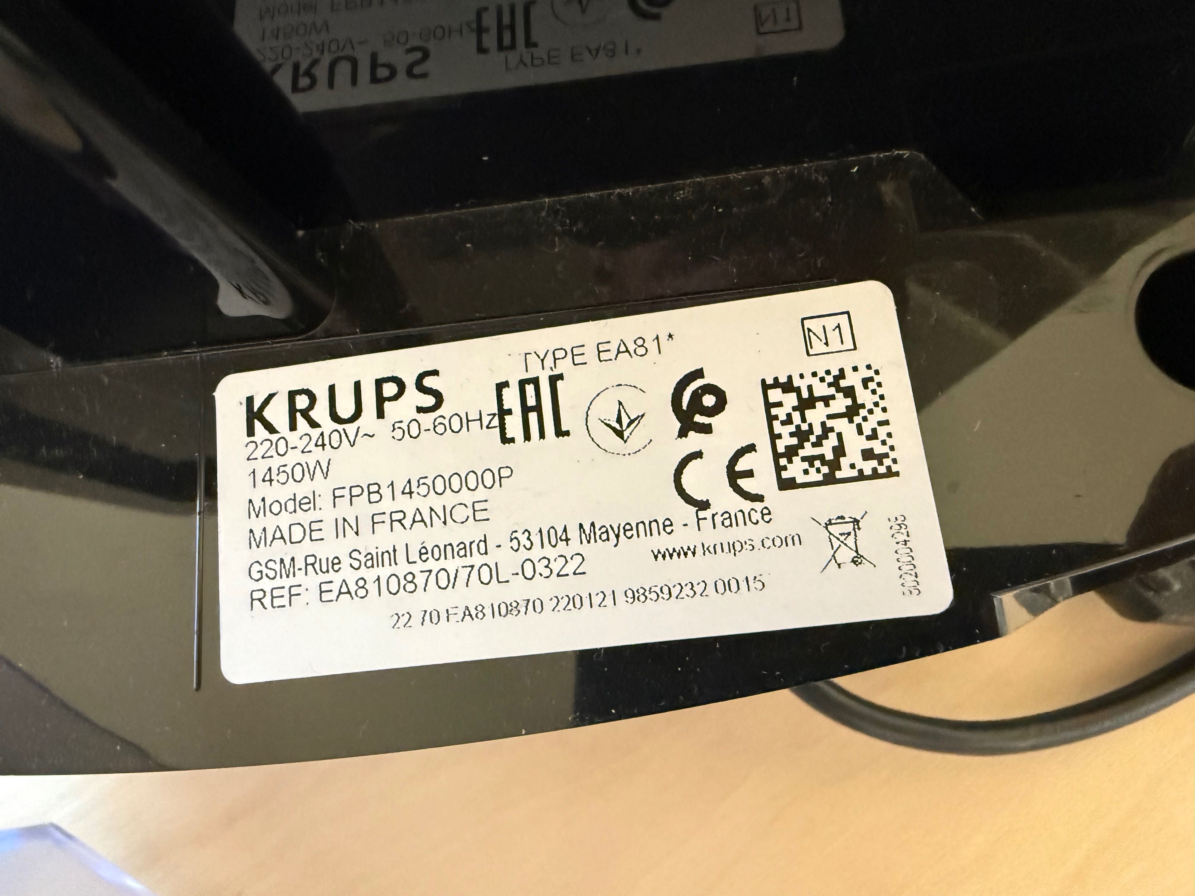 Кафемашина кафеавтомат Krups EA81