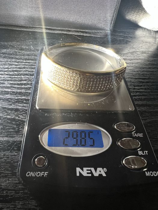 Bratara de argint cu alama si zirconii