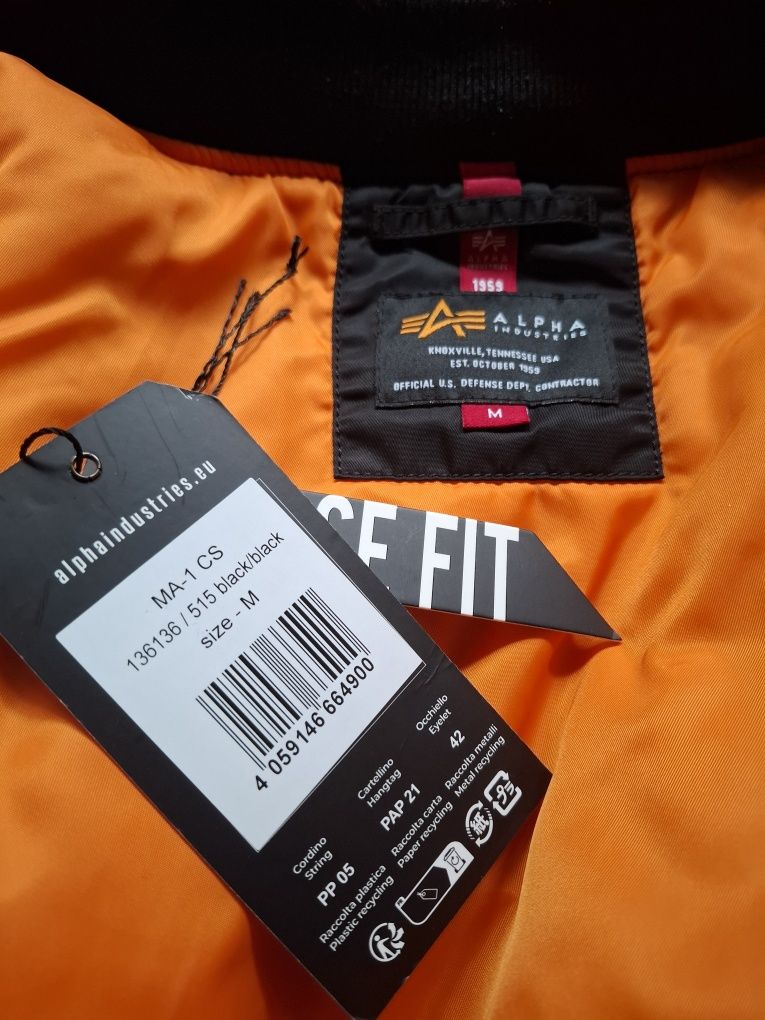 Бомбър яке Alpha Industries M/L