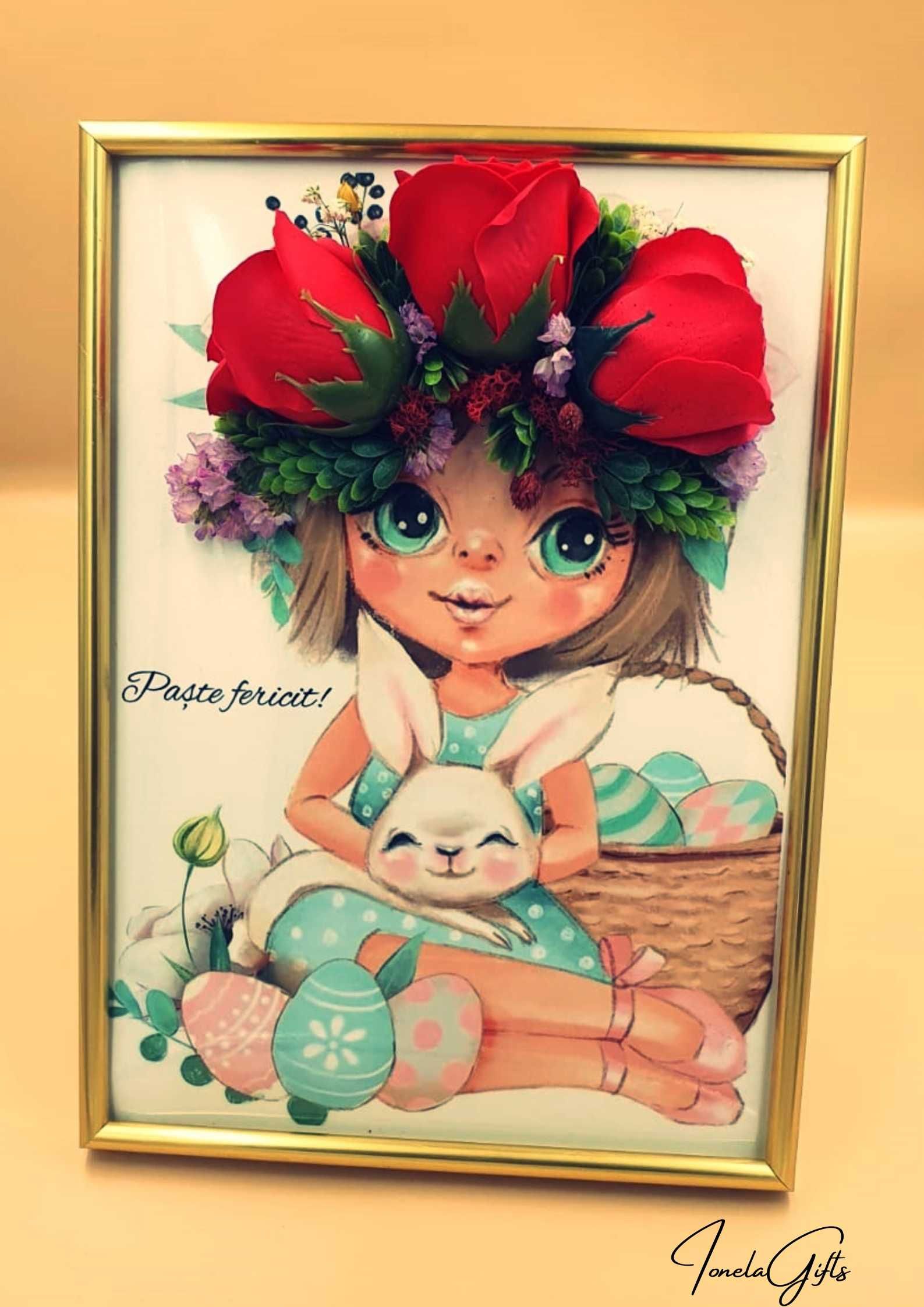 Cadouri personalizate+ aranjamente flori sapun