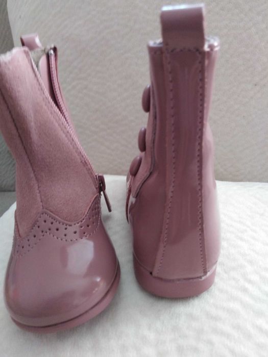 Детски ботушки, естествена кожа