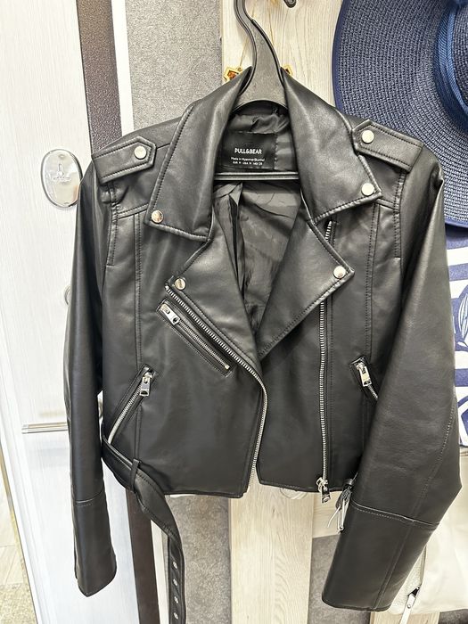 Куртка черная pull & bear рр 44