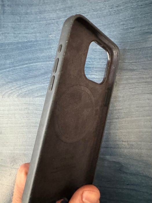 Husă IPhone 15 pro Max storm blue Apple MagSafe protectie originala