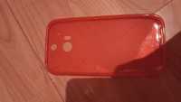 Husa HTC One M8 rosie, noua, din silicon