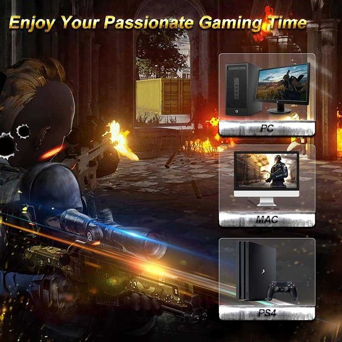 Placă sunet USB 1Mii Adaptor audio USB la jack de 3,5 mm,surround 7.1