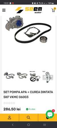 Set distributie Dacia Renault 119 lei