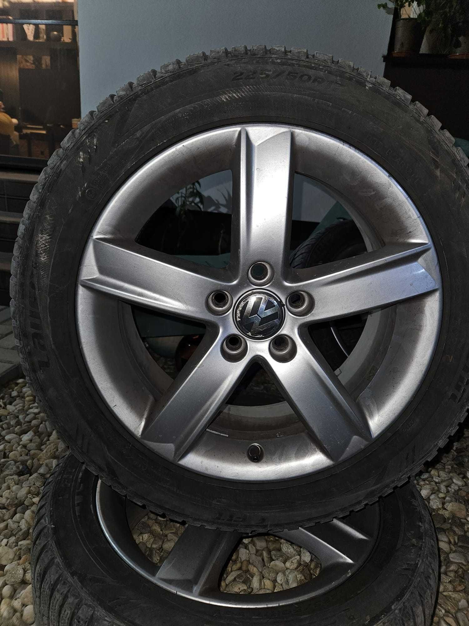 Jante 17" AUDI, VOLKSWAGEN, SKODA cauciucuri 225/50/R17 98V iarna