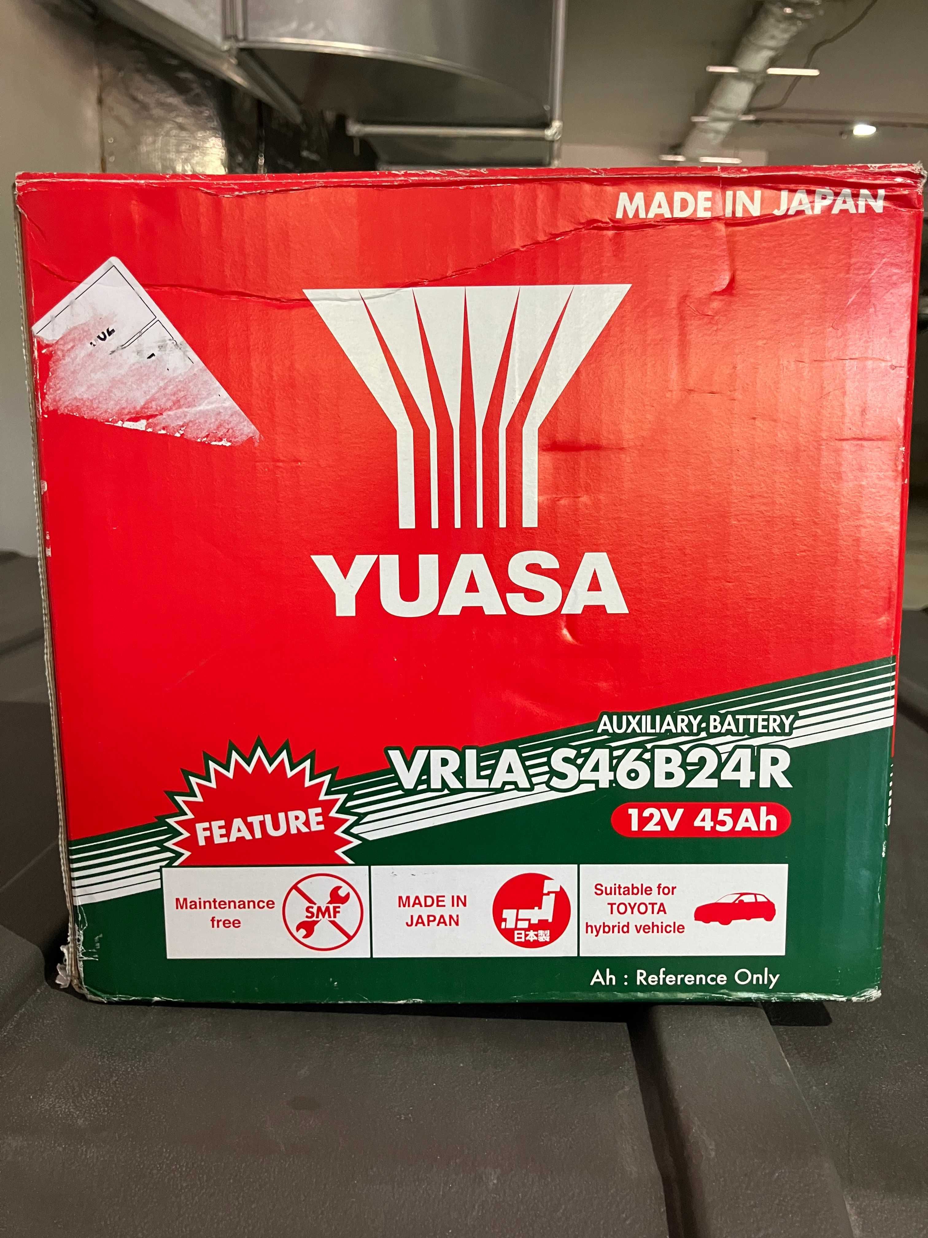 Стартов акумулатор YUASA HJ-S46B24R - НОВ