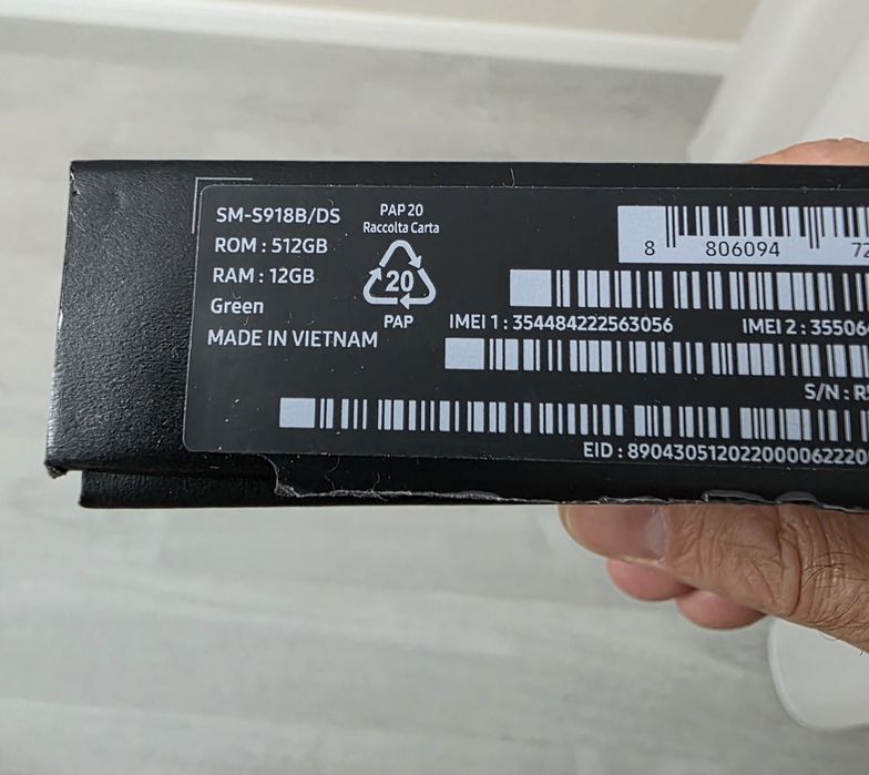 Samsung Galaxy S23 Ultra Green 512Gb 12Ram
