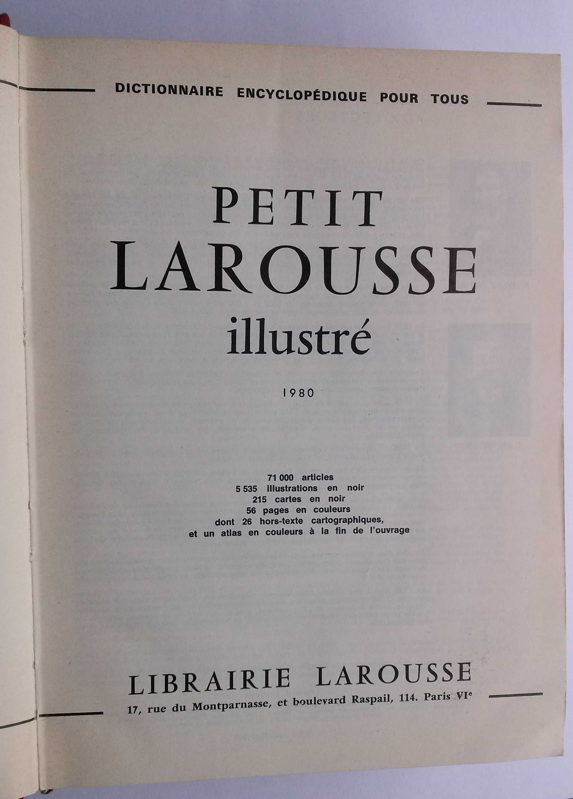 Енциклопедия LAROUSSE - 1980, 1800 страници